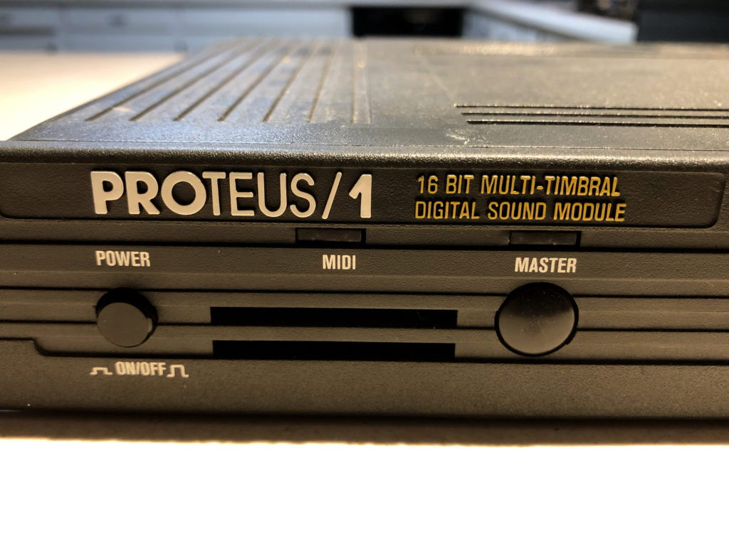 E-Mu Proteus One | Helvetica vs. Times Garage Sale